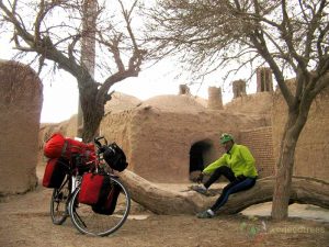 Cycling through the longest abundant road in Iran